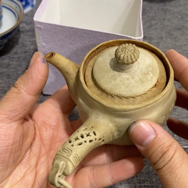 紫砂茶杯非常漂亮好看的花瓶