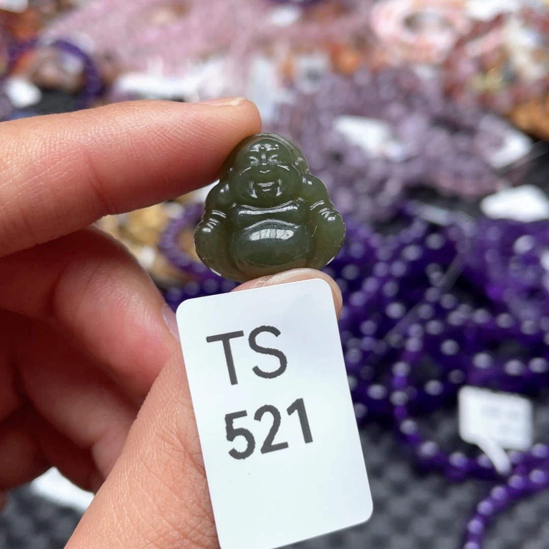 水晶多样性发一只未镶嵌饼***人