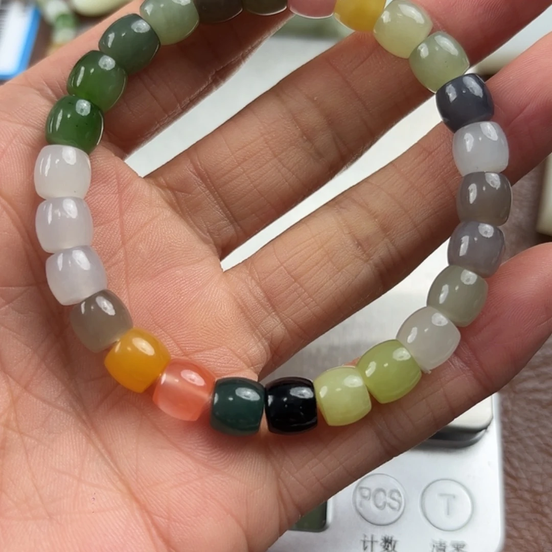 和田玉（糖玉）未镶嵌手链