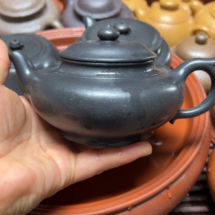 茶壶紫砂宜兴原矿底槽清