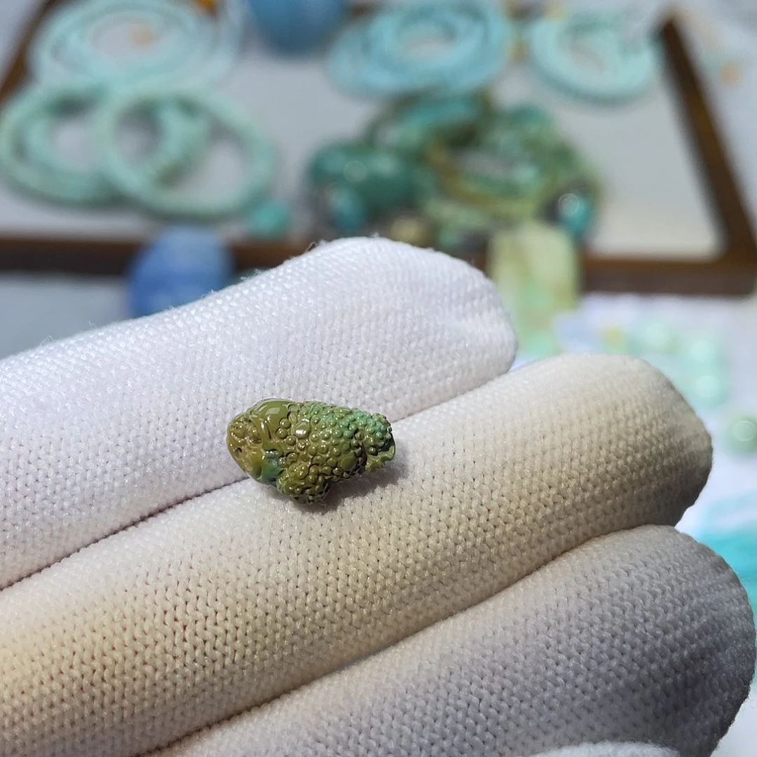 绿松石未镶嵌珠宝半成品