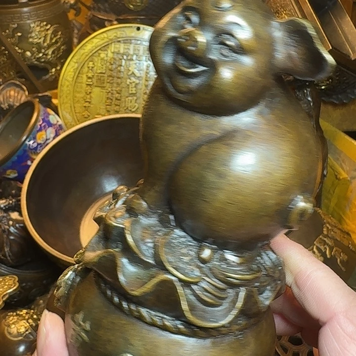 铜器摆件收收藏藏