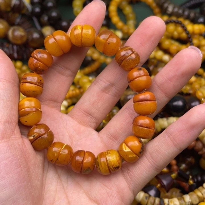 琥珀未镶嵌珠宝奇石