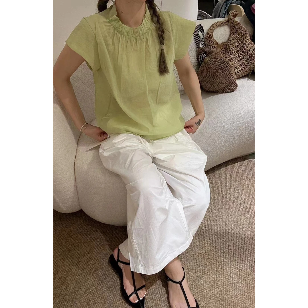 1757四色文艺小衫