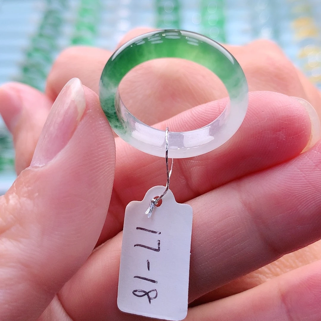 未镶嵌戒指翡翠A货缅甸翡翠