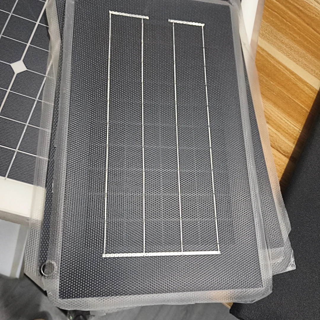 单晶硅6伏太阳能光伏板户外充电便携折叠微瑕款