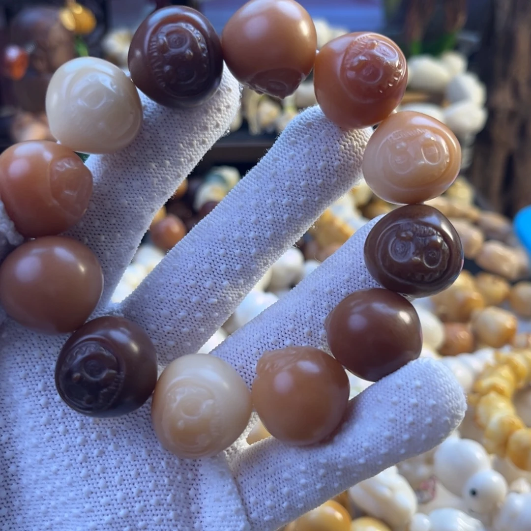 手串菩提根/象牙果-全品老料菩提拉布布-全品144