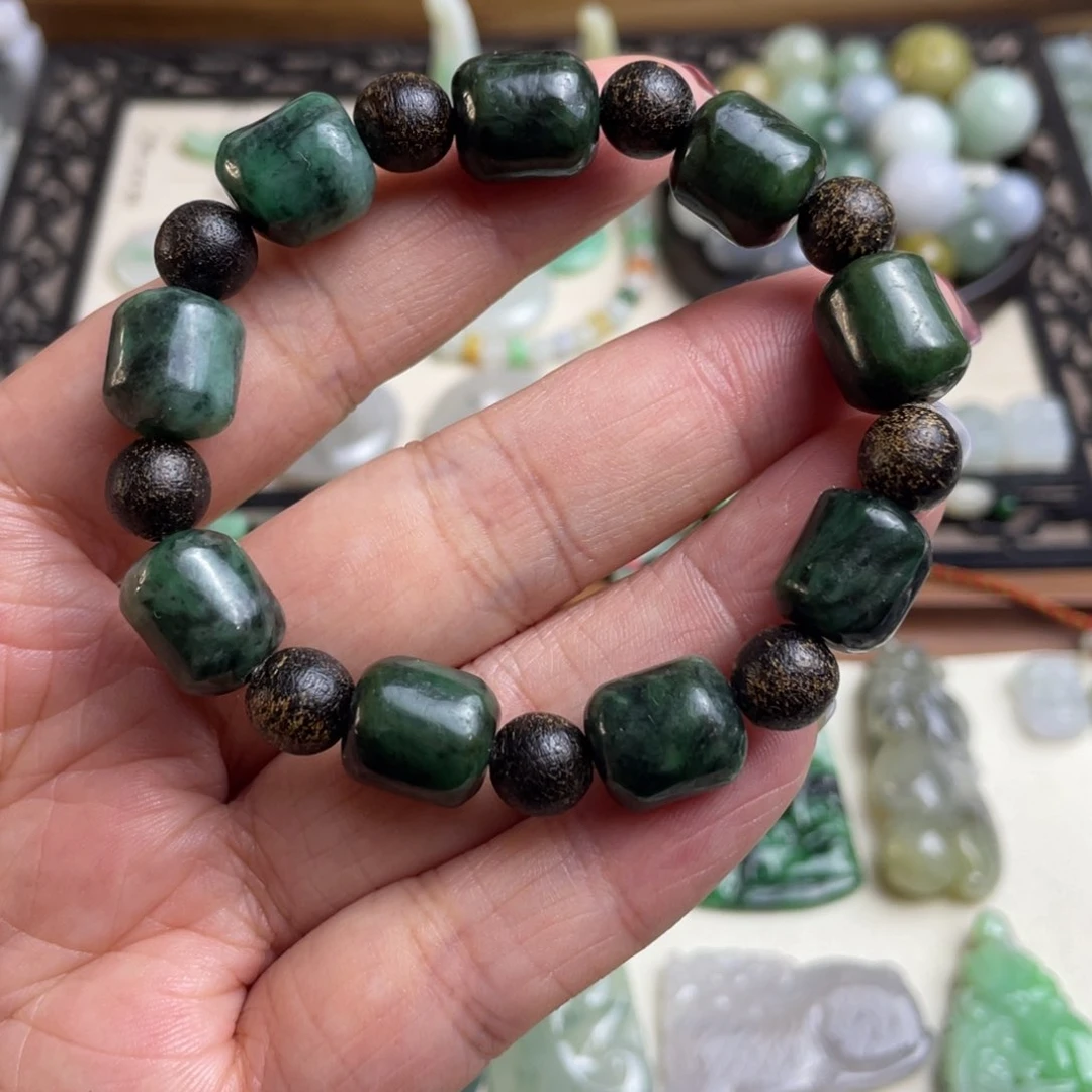 翡翠手链未镶嵌特价手链