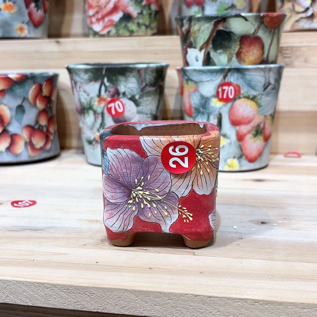 紫砂花盆手工花盆默认微瑕5/7