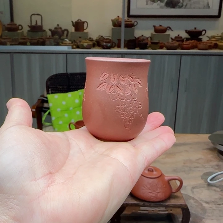 紫砂茶壶底槽清盖置手工制作