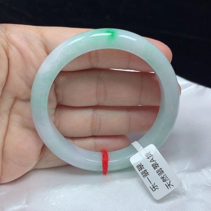 翡翠手镯未镶嵌正圈58.5