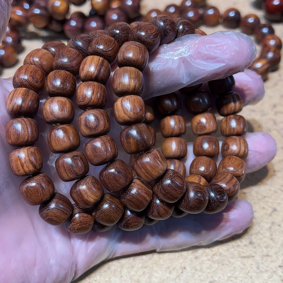 黄花梨/降香黄檀手串/手链1.2老型海黄老油梨