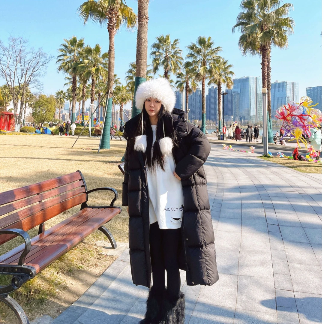 【妍妍专属】长款羽绒服加厚保暖