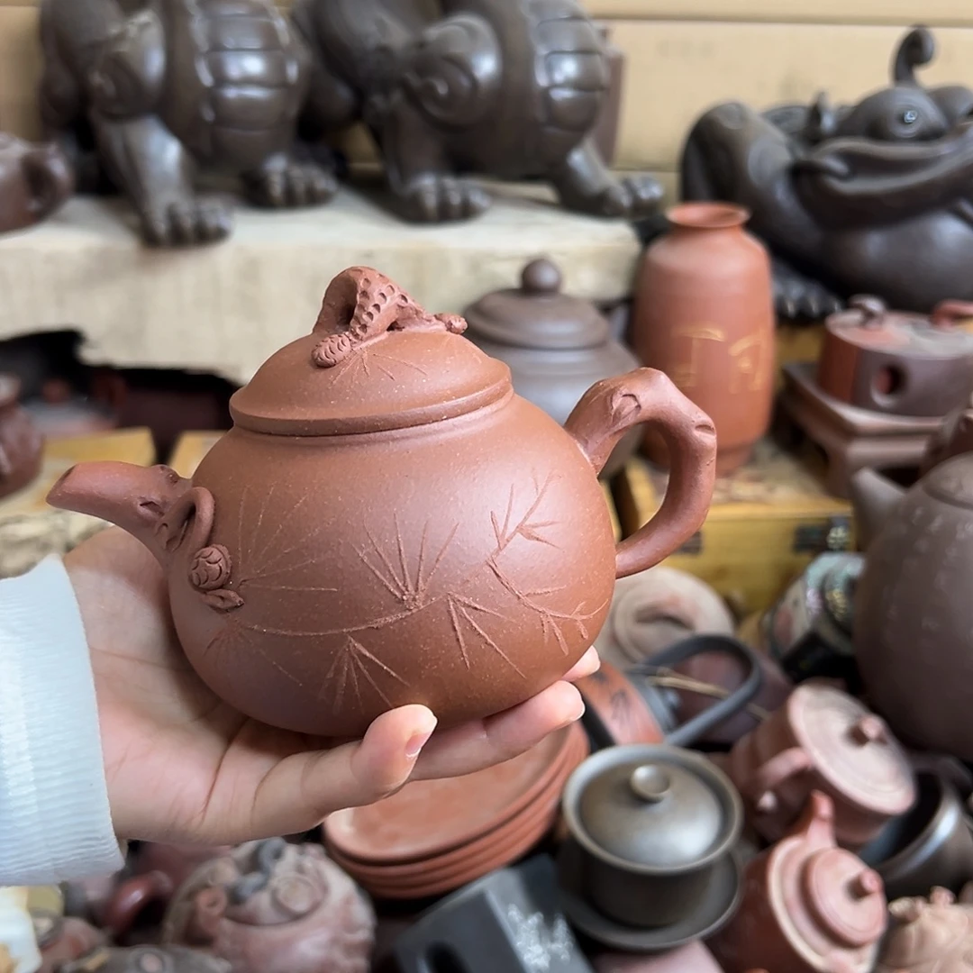 紫砂茶壶原矿紫砂