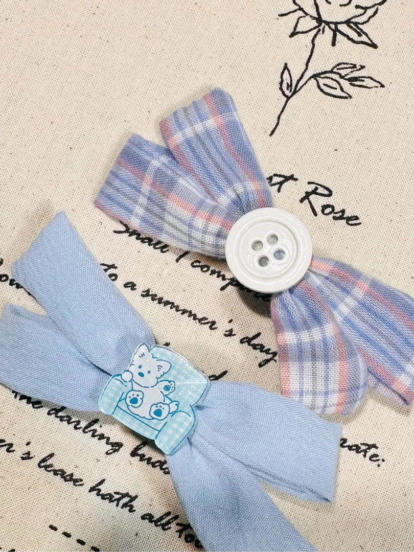 定制边夹重工款韩系美少女超甜发夹珍珠仙气