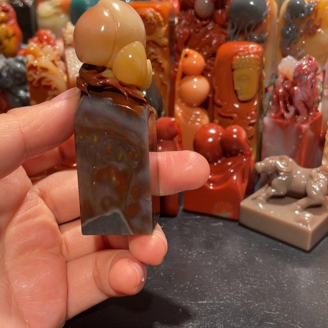 寿山石印石精美印