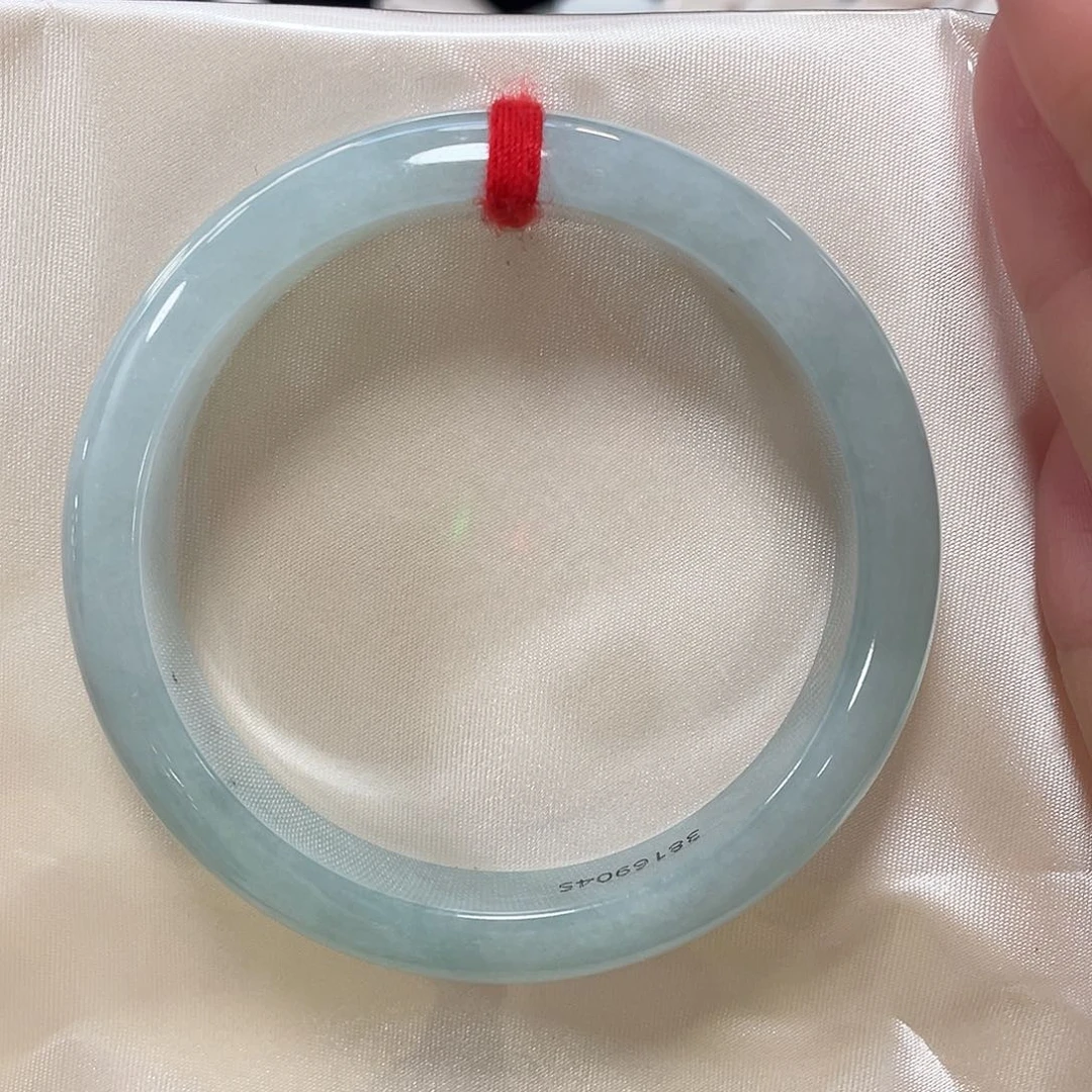 翡翠未镶嵌手镯天然缅甸A货翡翠手镯9号