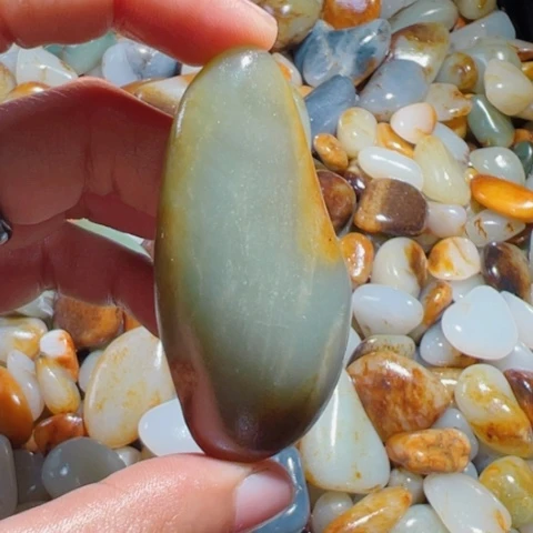 和田玉（糖玉）手链未镶嵌6