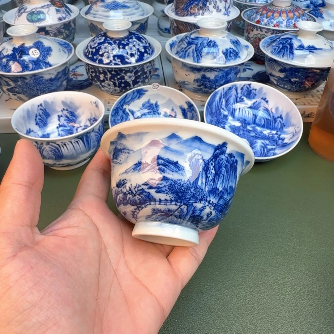 纯手工纯手绘茶具68