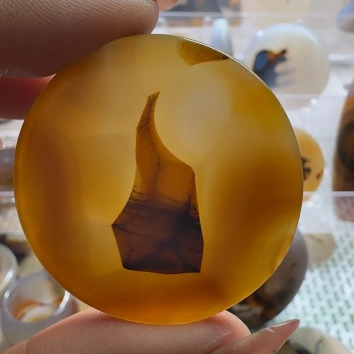 玛瑙/玉髓未镶嵌项链