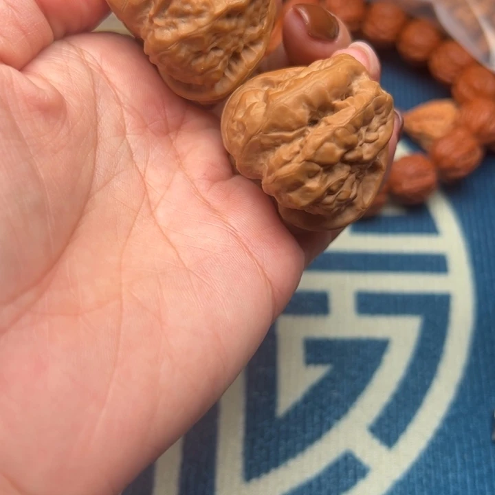 桃核吊坠文玩核桃蛤蟆头