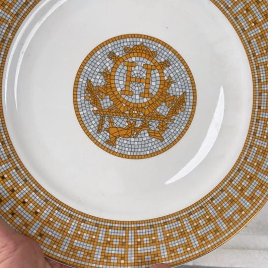 库存陶瓷瑕疵不影响使用25.5cm