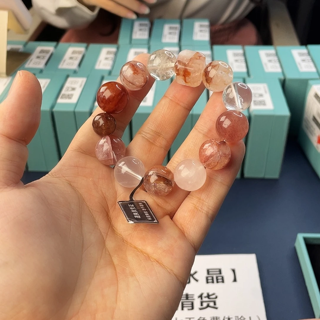 水晶银S925镶嵌手链