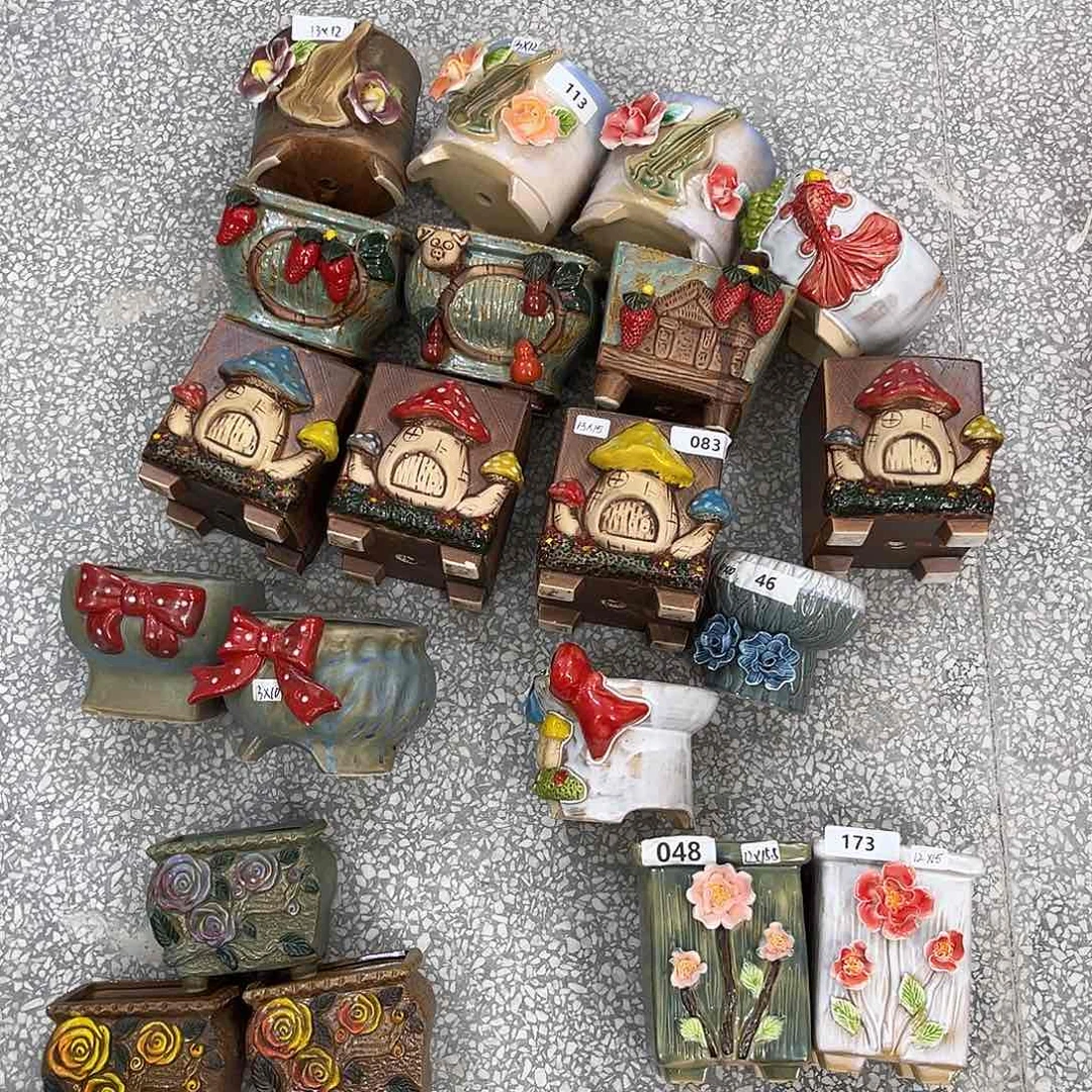 粗陶多肉花盆花盆