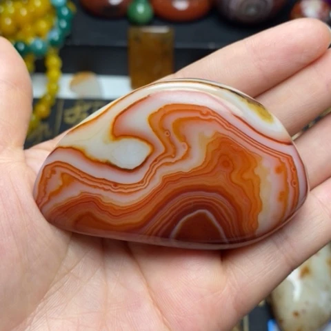 未镶嵌玛瑙/玉髓珠宝奇石