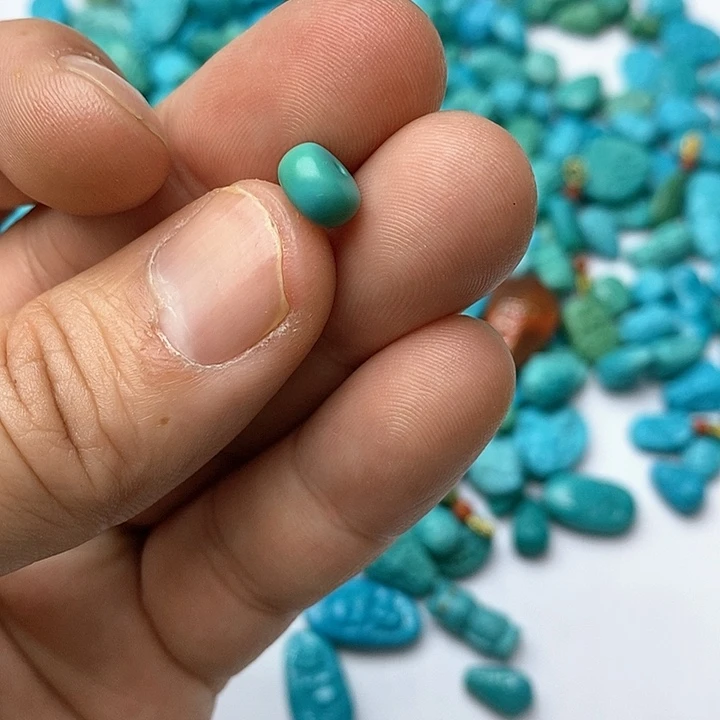 绿松石珠宝奇石未镶嵌