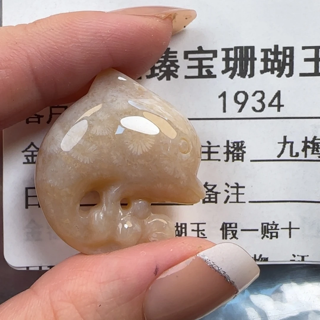 硅化珊瑚（珊瑚玉）未镶嵌手镯