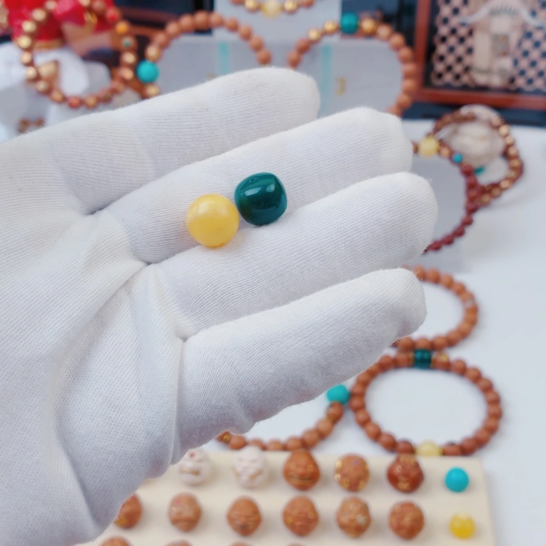 猴头核桃手串煤***2猴头配饰搭配