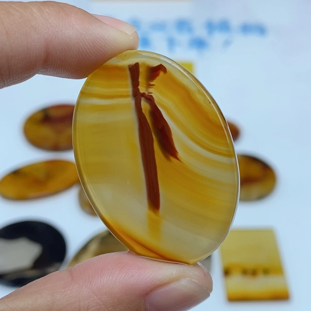 玛瑙/玉髓未镶嵌珠宝半成品