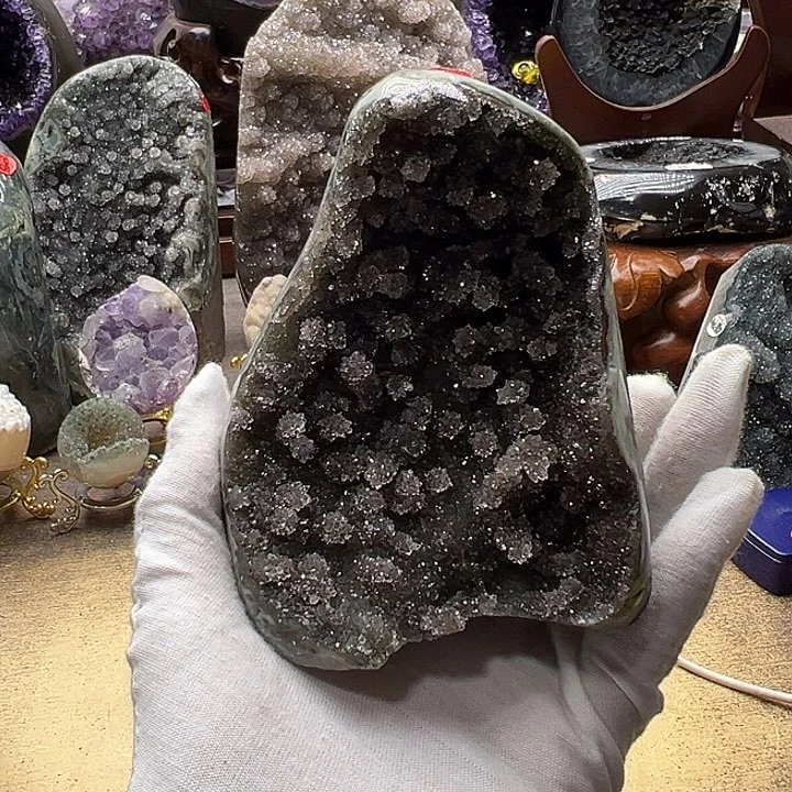 水晶珠宝半成品未镶嵌森林19