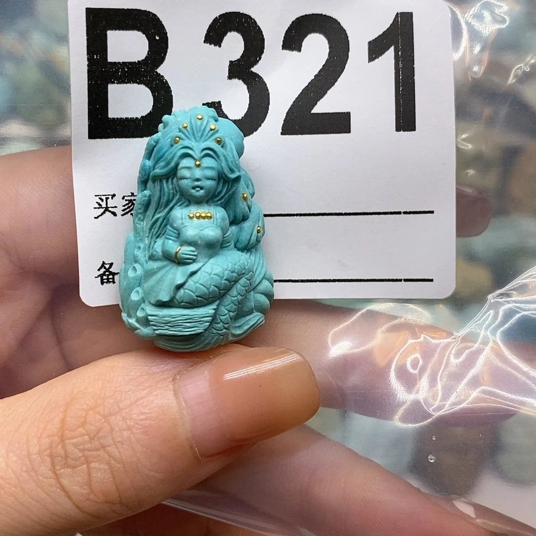 未镶嵌绿松石绿松石配饰定制?***?