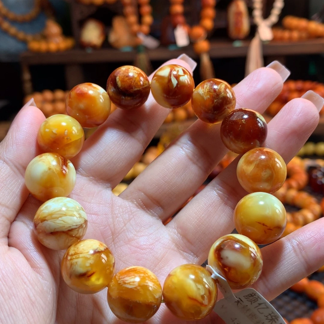 【闪购商品】手串蜜蜡未镶嵌蜜蜡手串