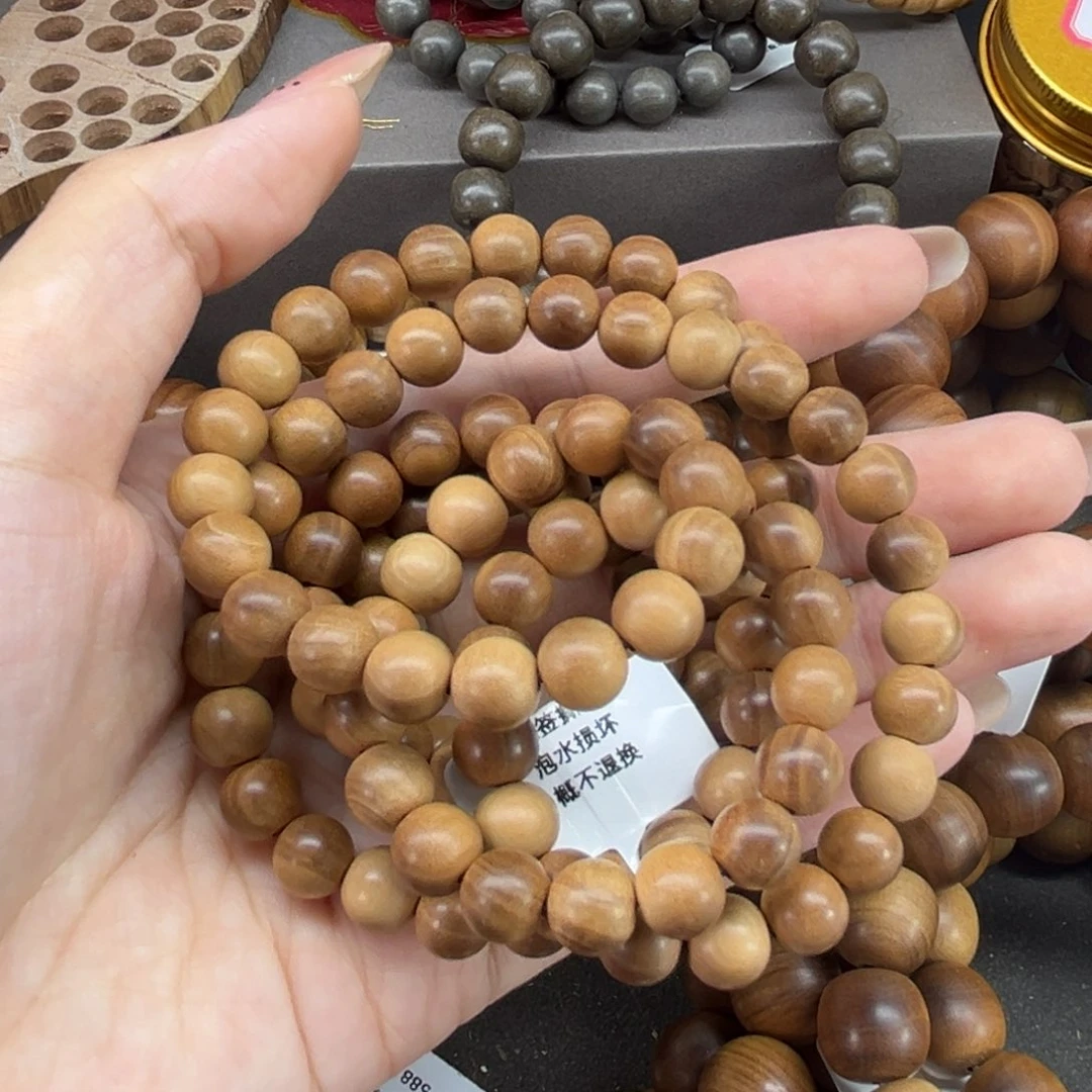 檀香木手串/手链小*兔