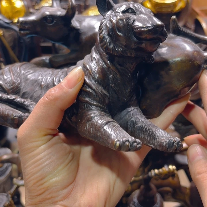 铜器摆件收收藏藏