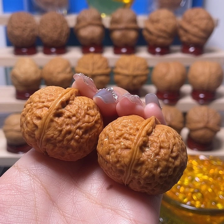 吊坠文玩核桃石奎5