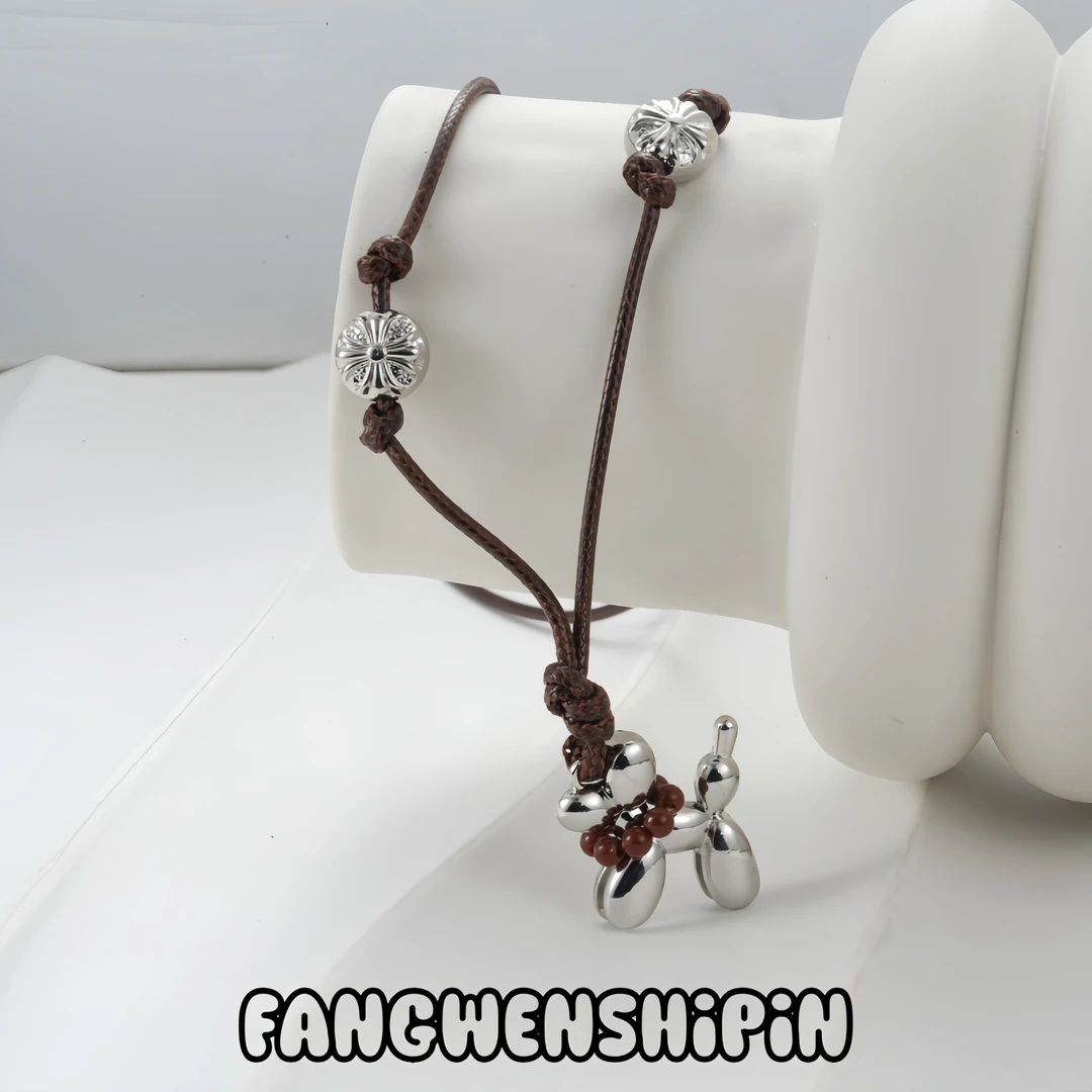 铜合金皮质项链 项链5013毛衣链（抽拉调节)