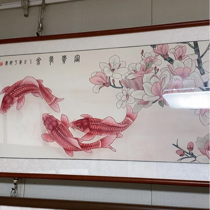 【闪购商品】国画手绘国画工笔带框