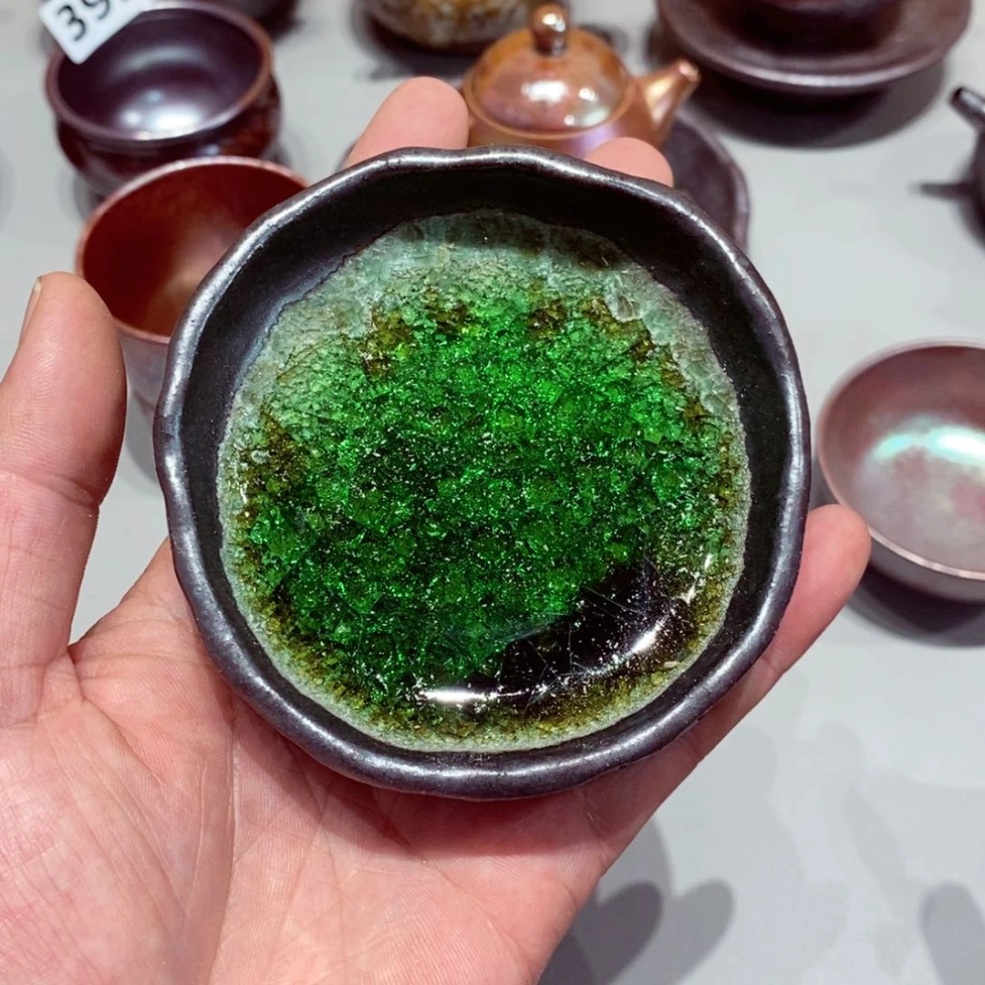 柴烧茶具陶瓷杯子