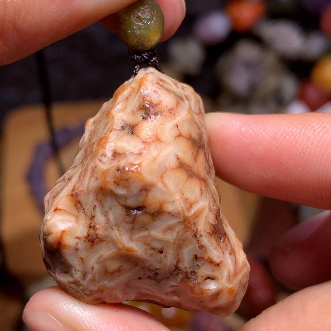 未镶嵌玛瑙/玉髓珠宝半成品