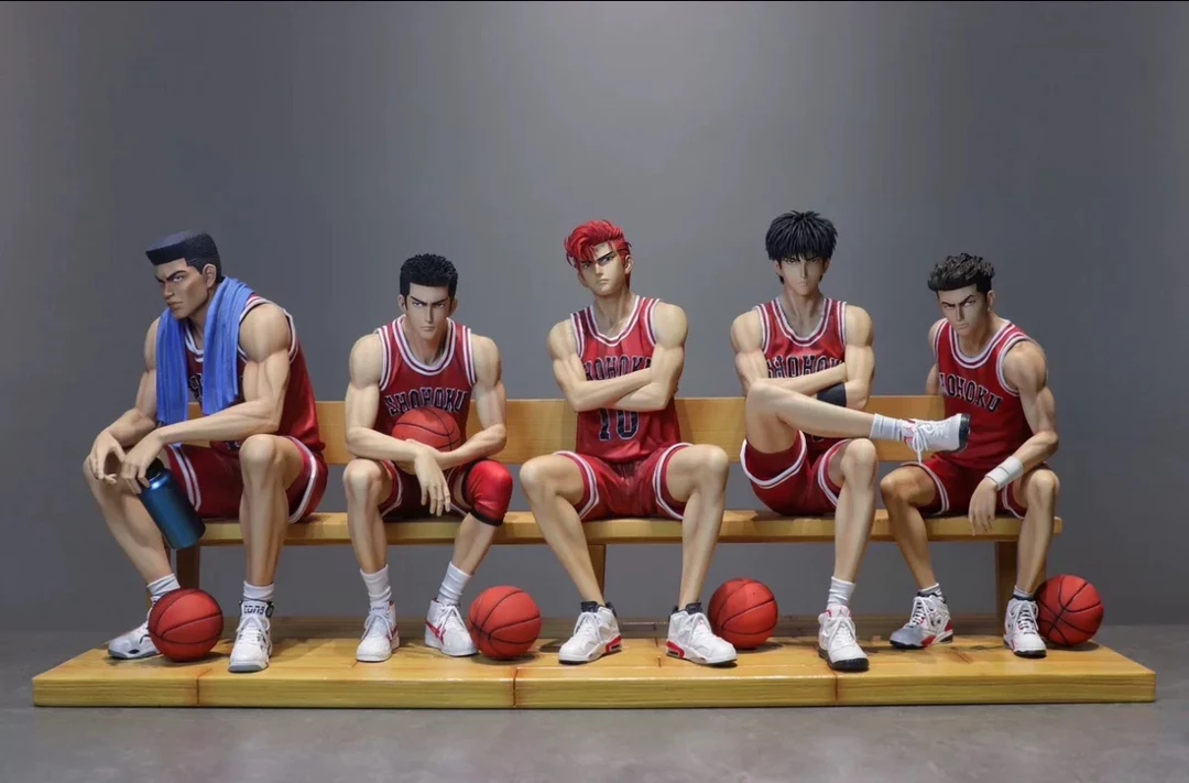 【全款 现货】坐姿湘北五虎  灌篮高手 樱木花道 流川枫