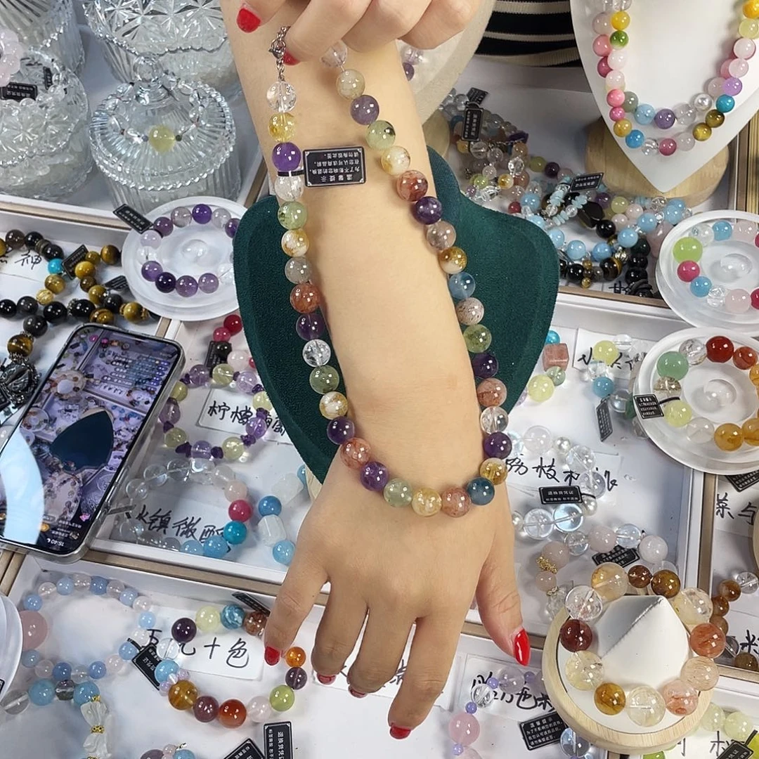 银S925镶嵌手链水晶