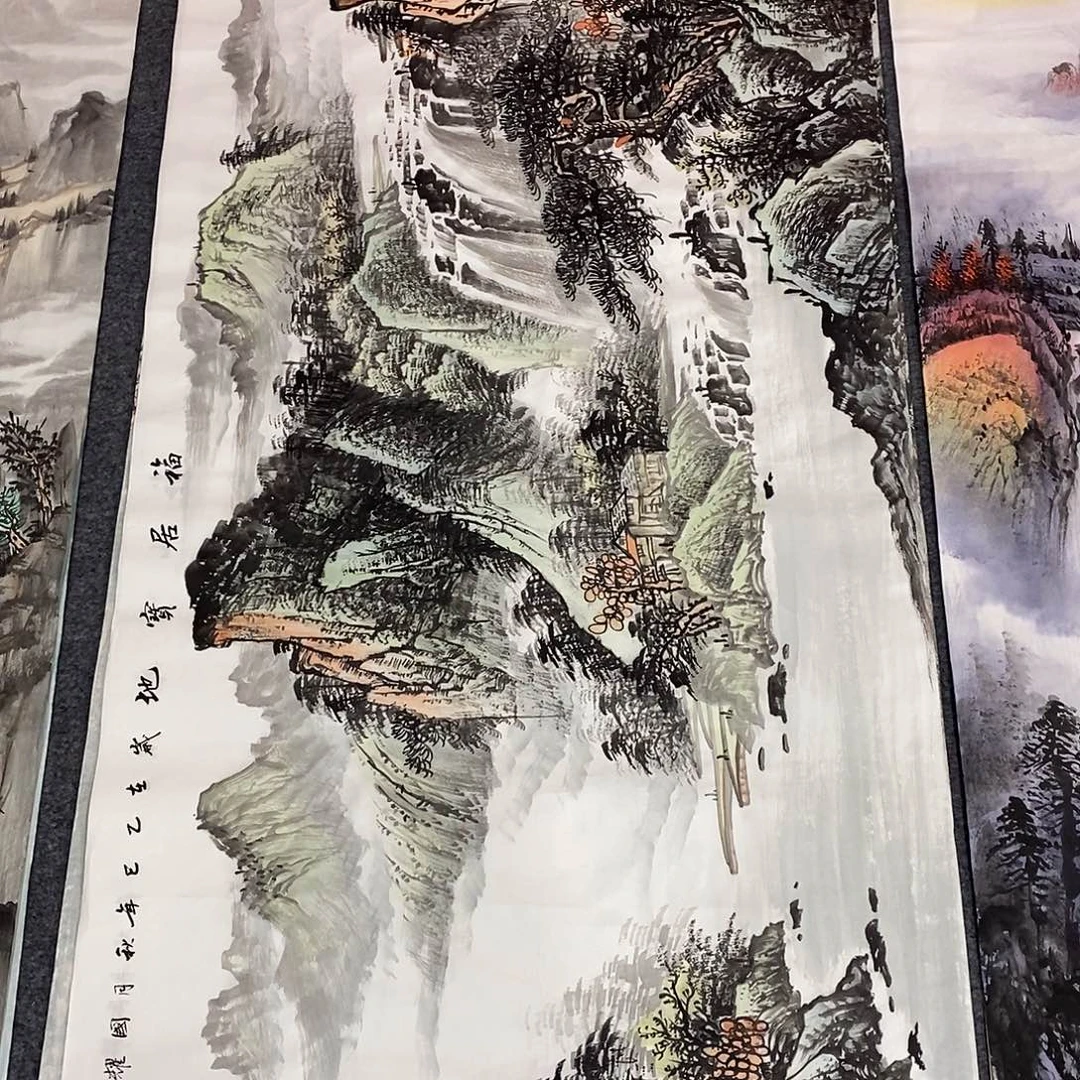 国画画画真的画画画