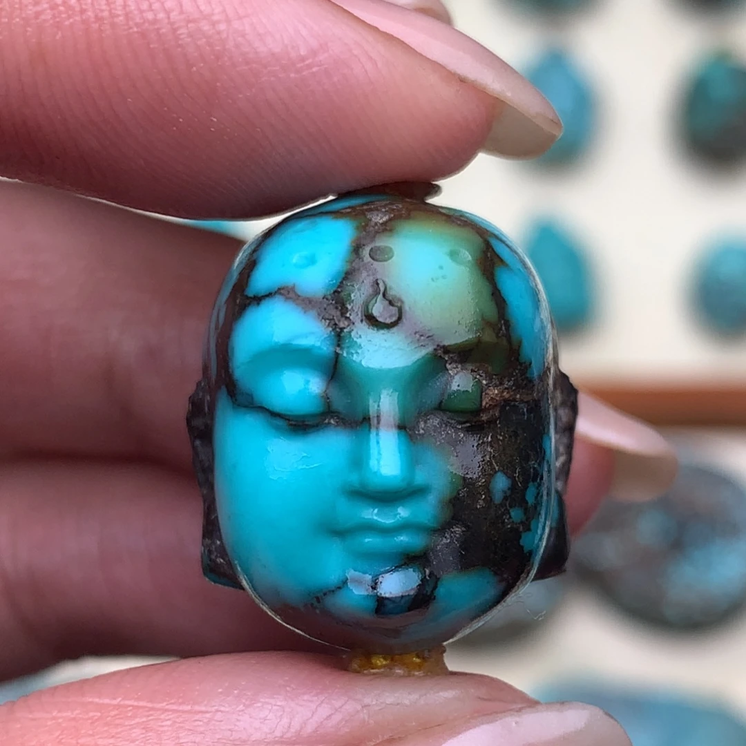 绿松石未镶嵌配饰