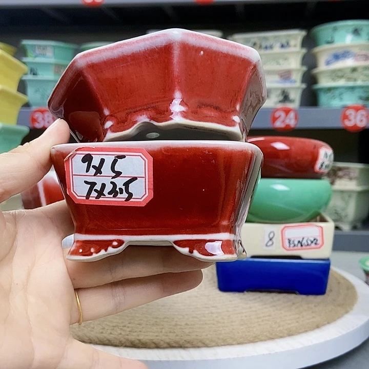 紫砂花瓶紫砂花盆
