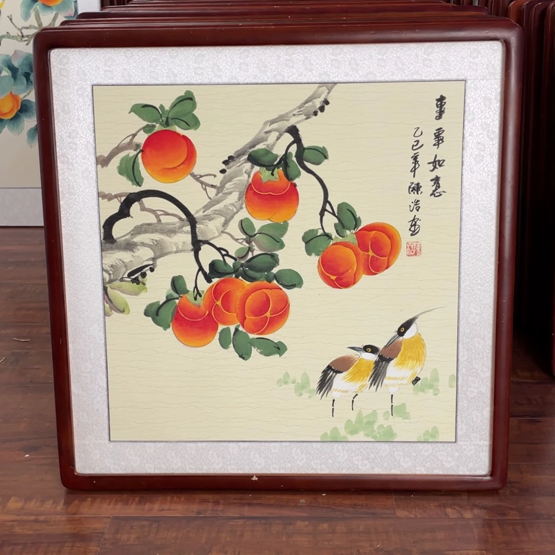 国画带框尺寸63*63厘米