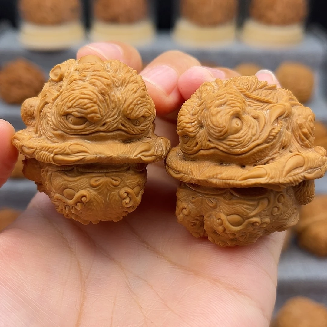 把件核桃吞噬金蟾